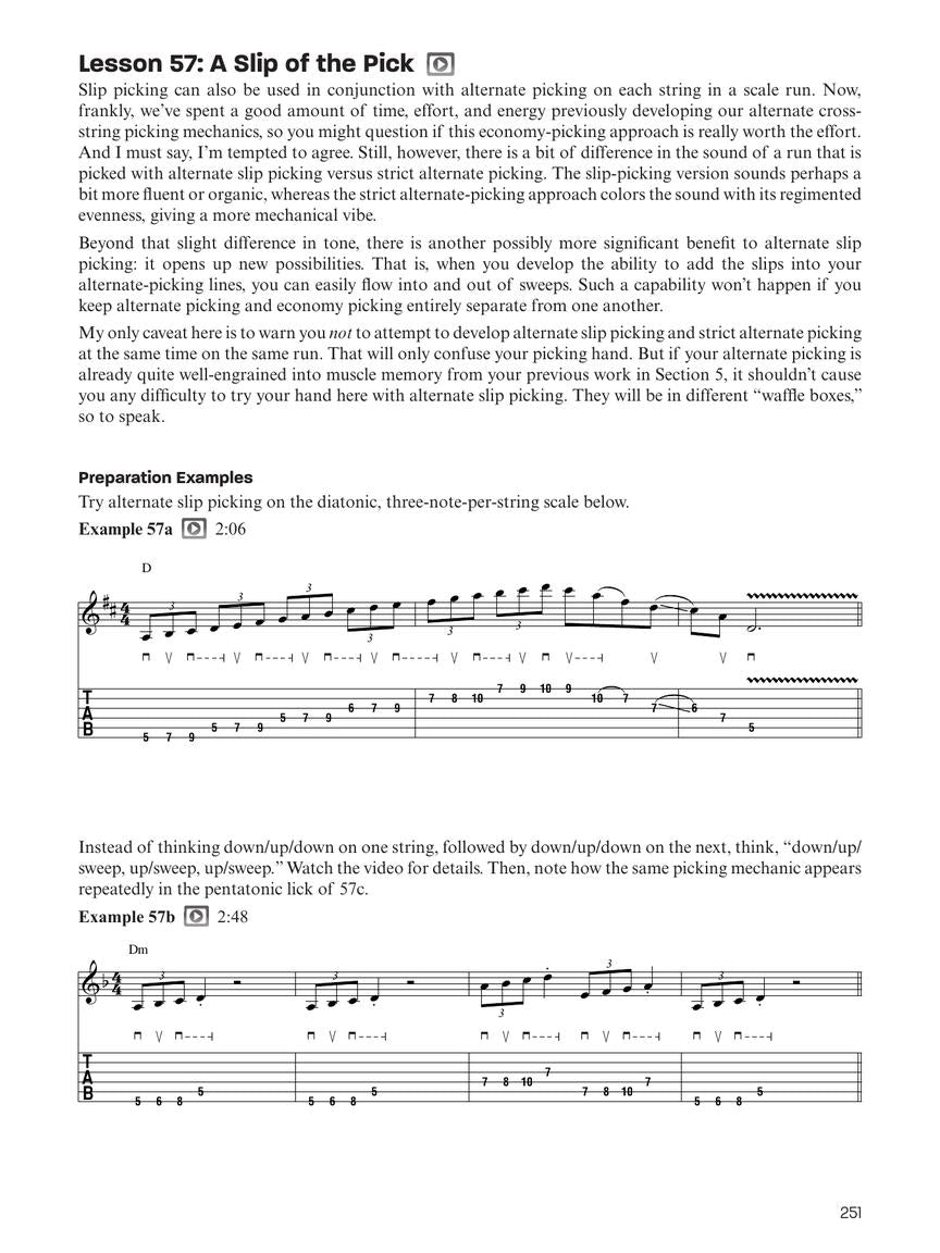 Total Picking Control – Expanded Speed Mechanics for Guitar