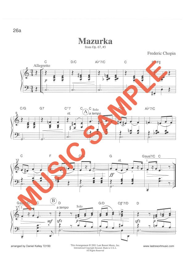 Intermediate Music for Four - Volume 1