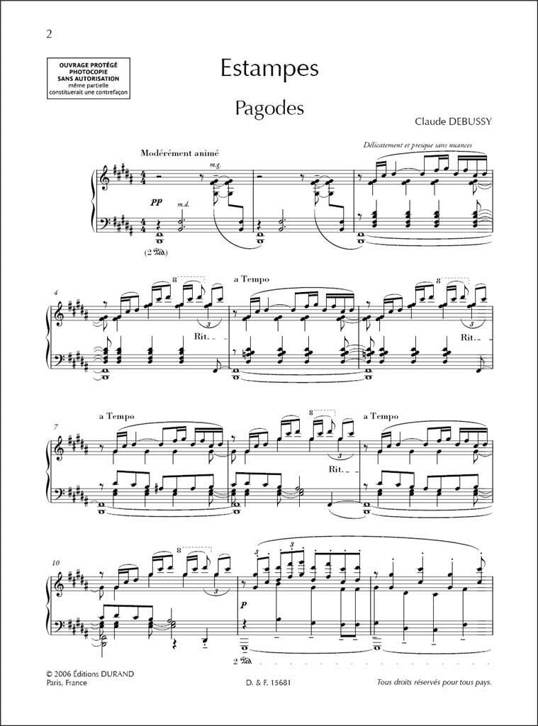 Debussy: Estampes