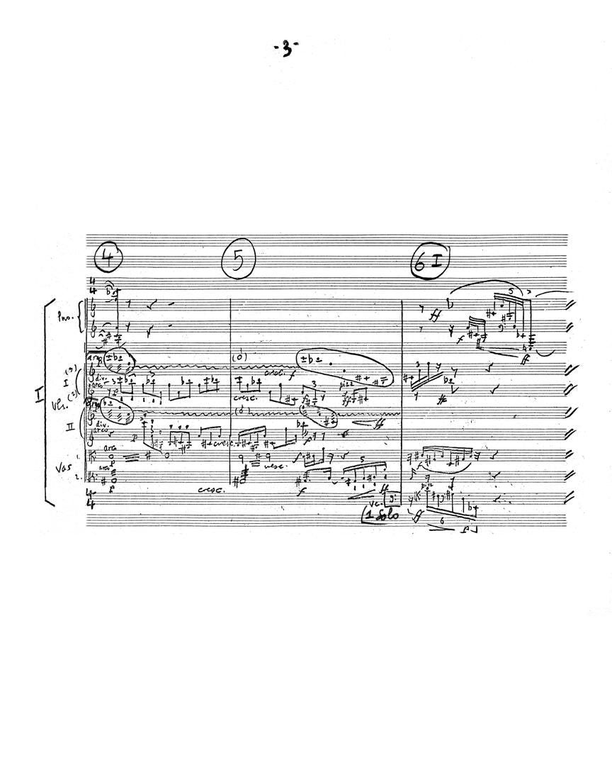 Bolcom: Fives: Double Concerto for Violin & Piano