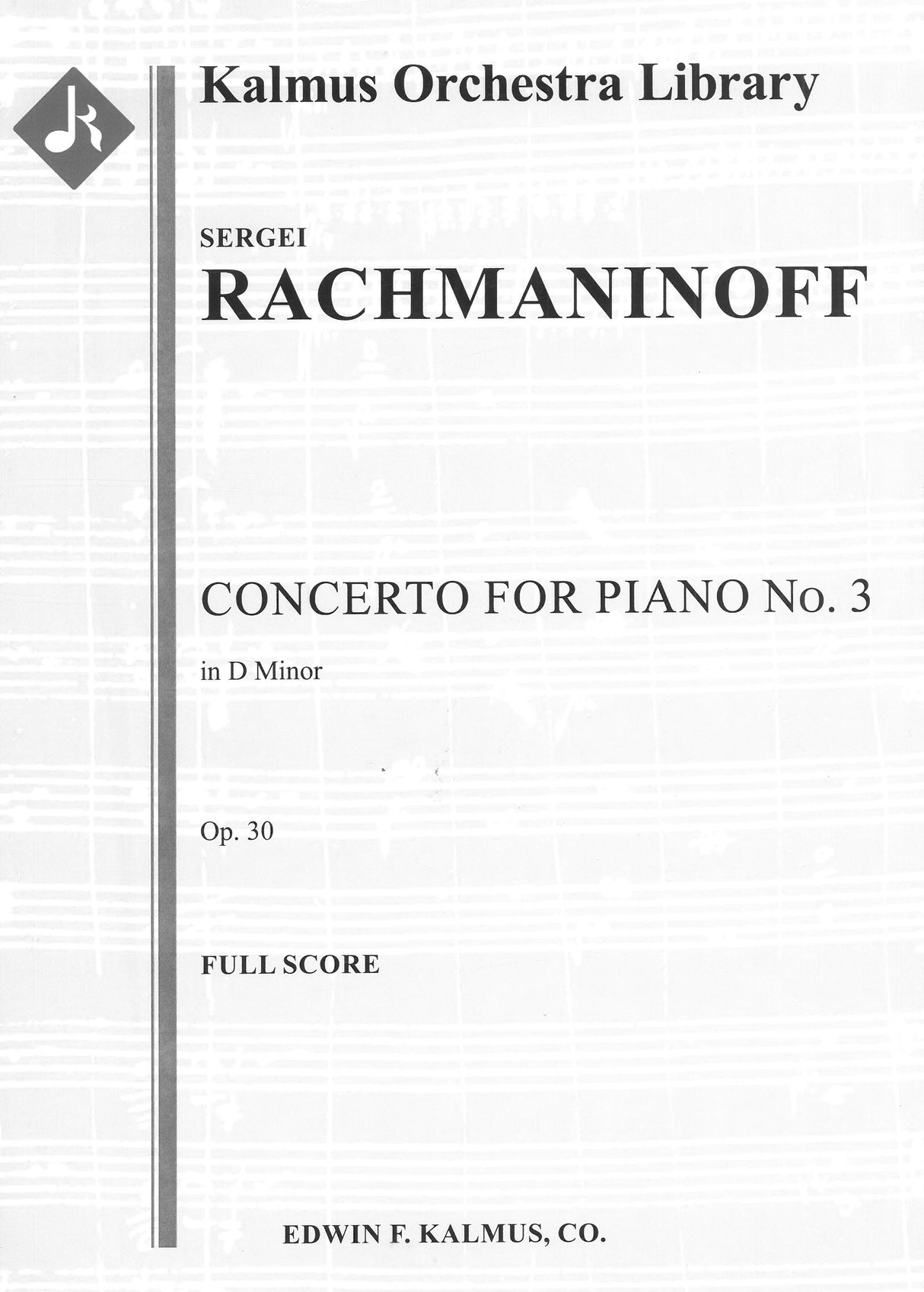 Rachmaninoff: Piano Concerto No. 3, Op. 30