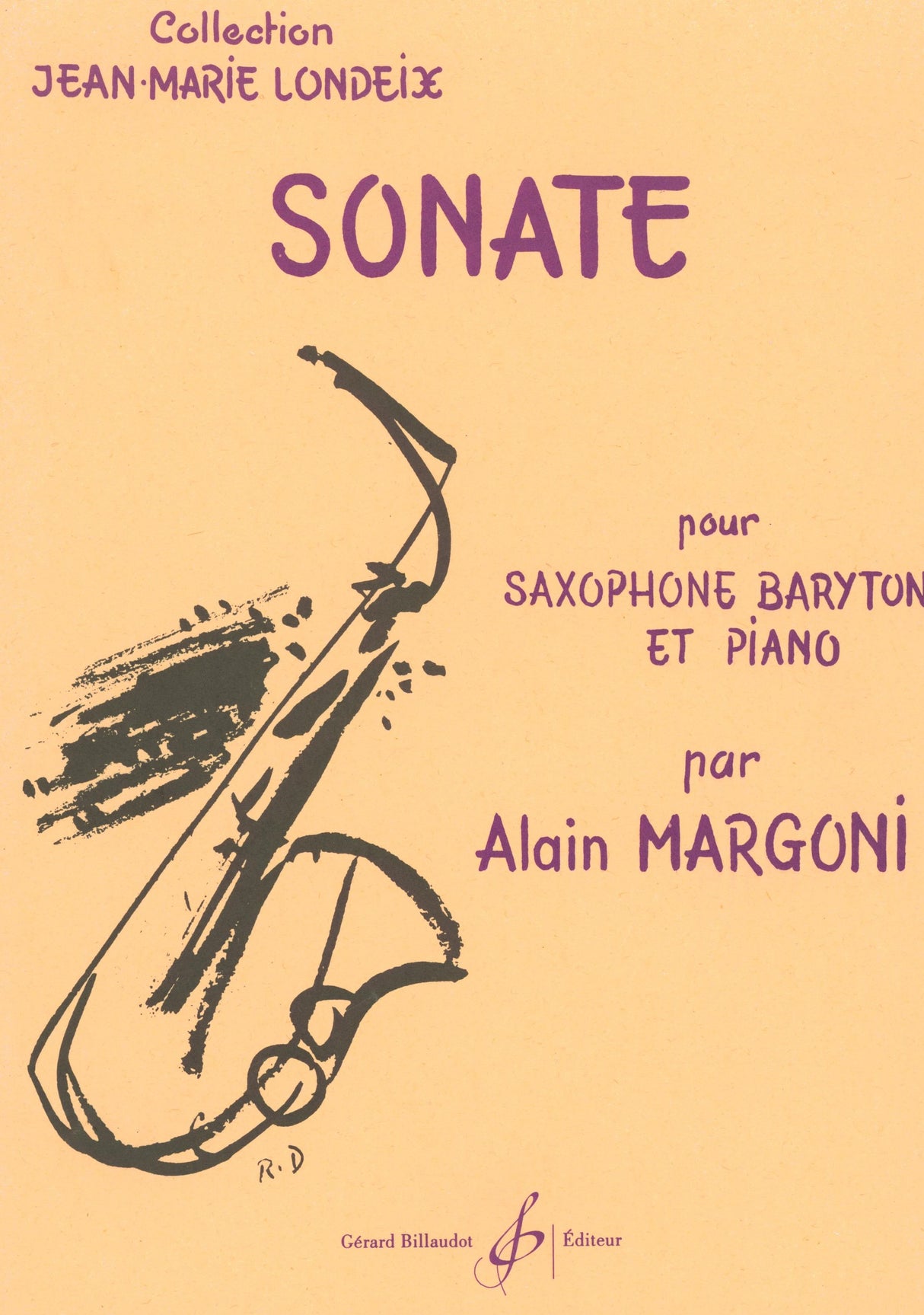 Margoni: Baritone Saxophone Sonata