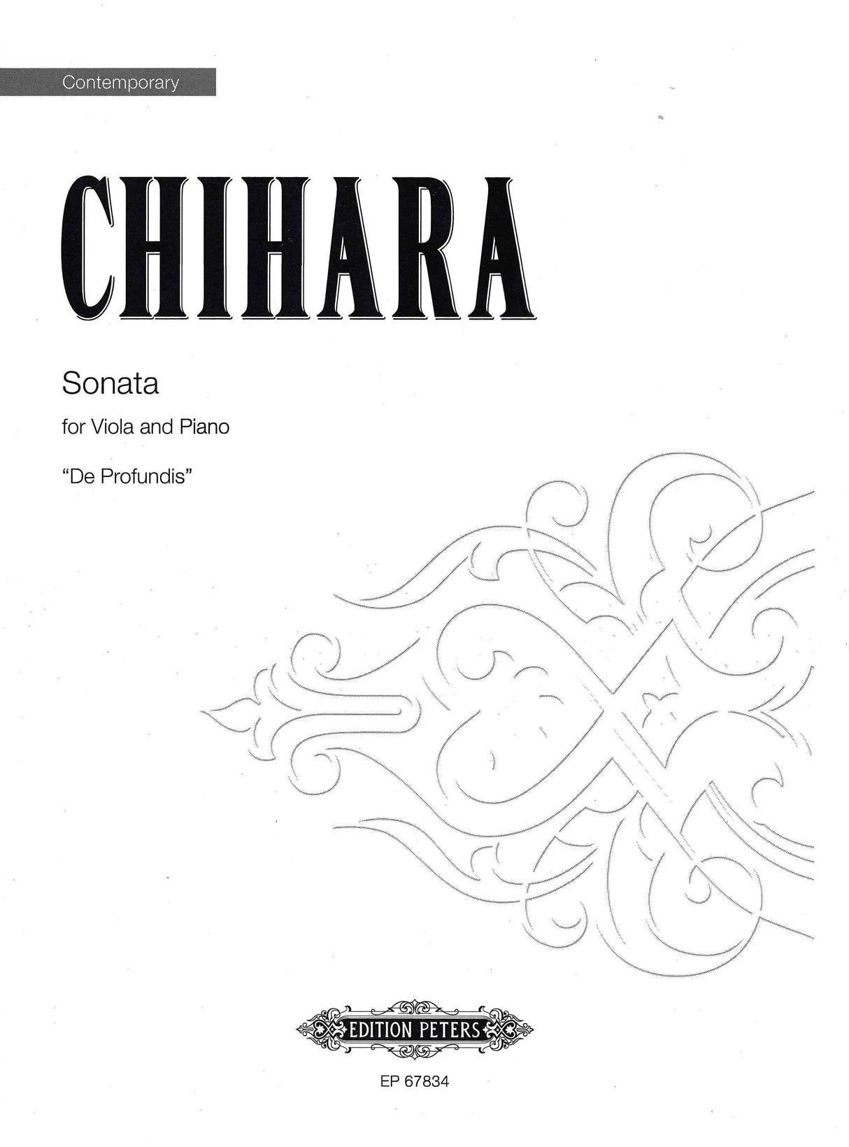 Chihara: Viola Sonata ("De Profundis")