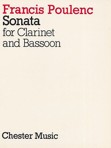 Poulenc: Sonata for Clarinet & Bassoon
