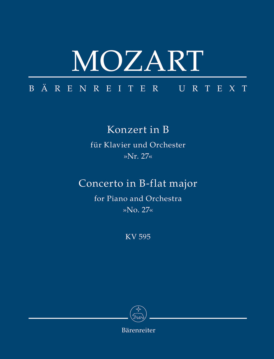 Mozart: Piano Concerto No. 27 in B-flat Major, K. 595