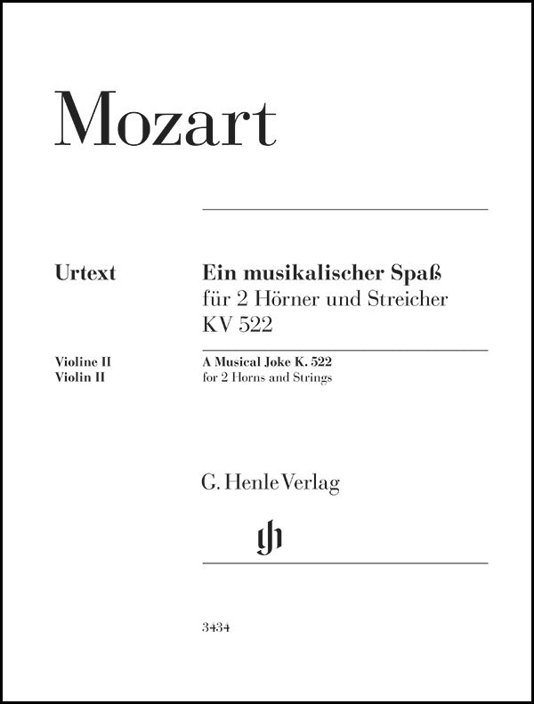 Mozart: A Musical Joke, K. 522