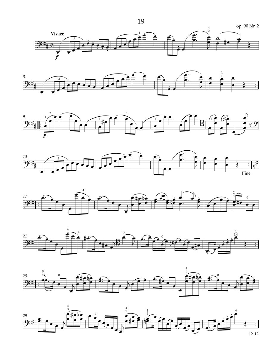 Dotzauer: Cello Etudes - Volume 2