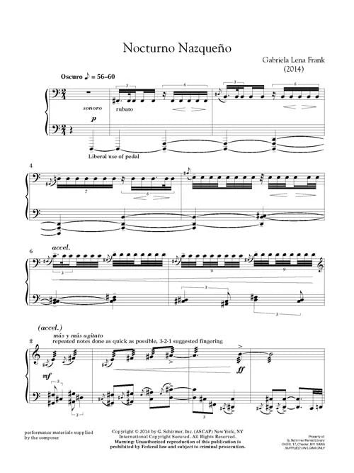 Frank: Nocturno Nazqueño