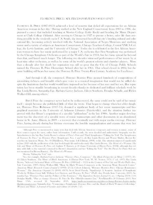 Price: Six Pieces for Piano Solo