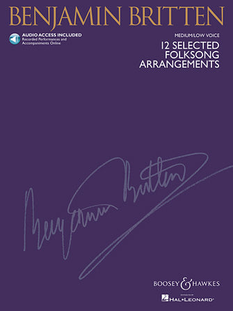 Britten: 12 Selected Folksong Arrangements