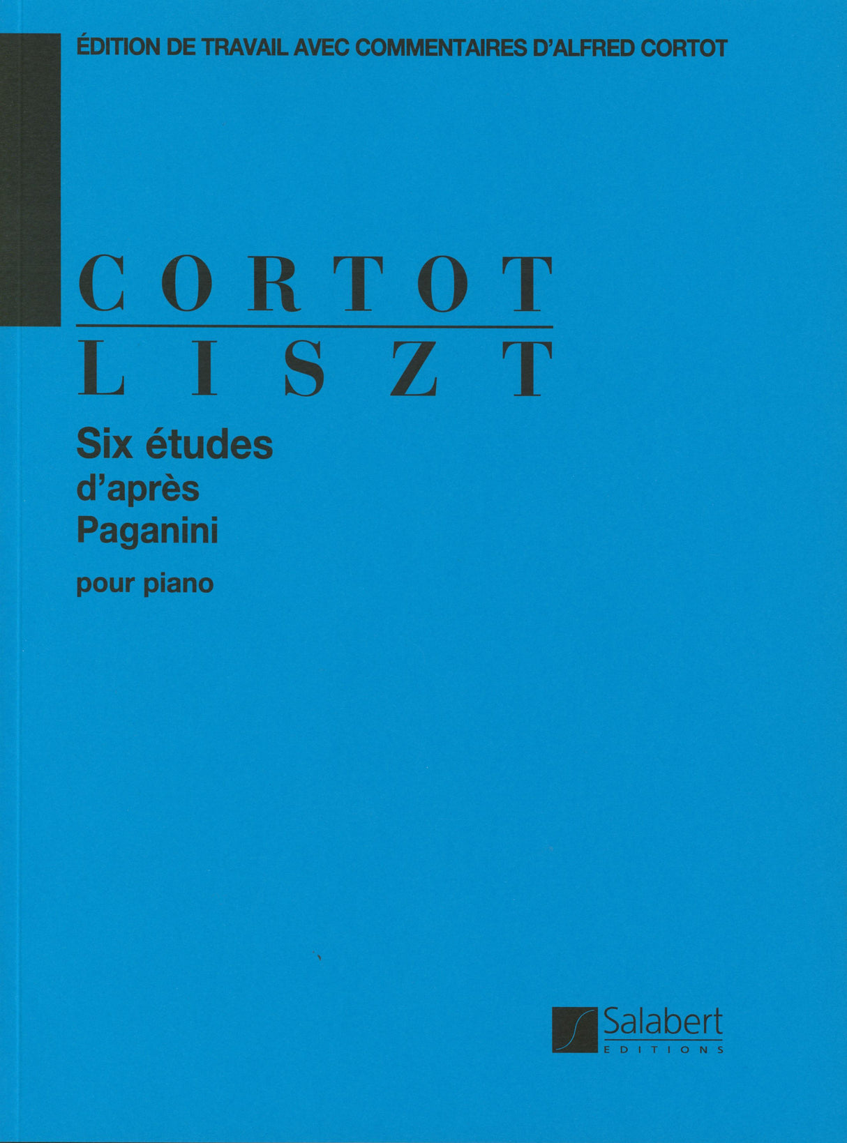 Liszt: 6 Études d'après Paganini