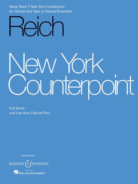 Reich: New York Counterpoint