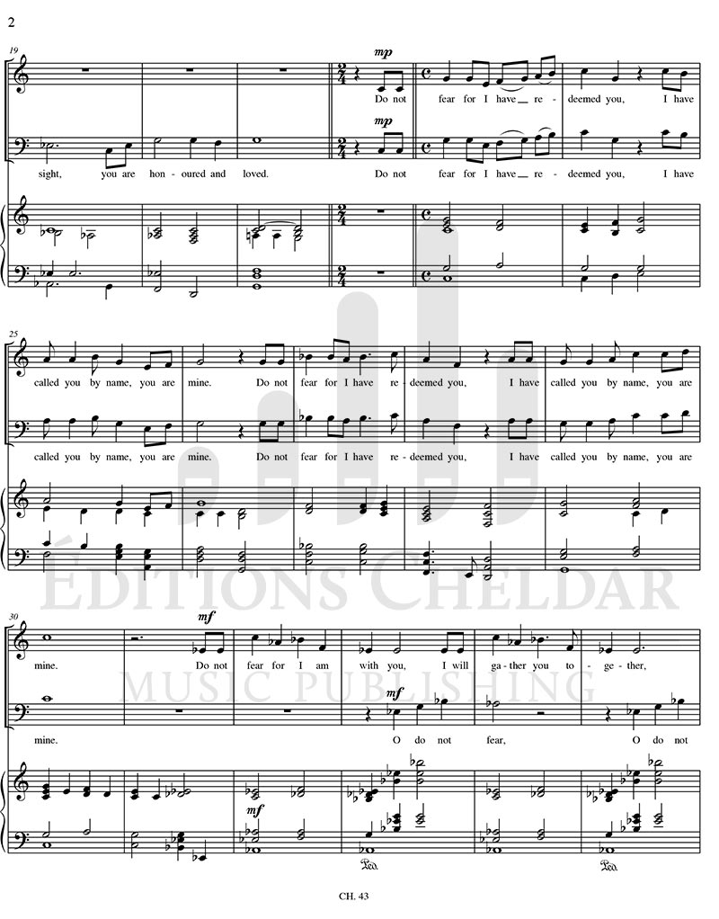 Bédard: Do Not Fear