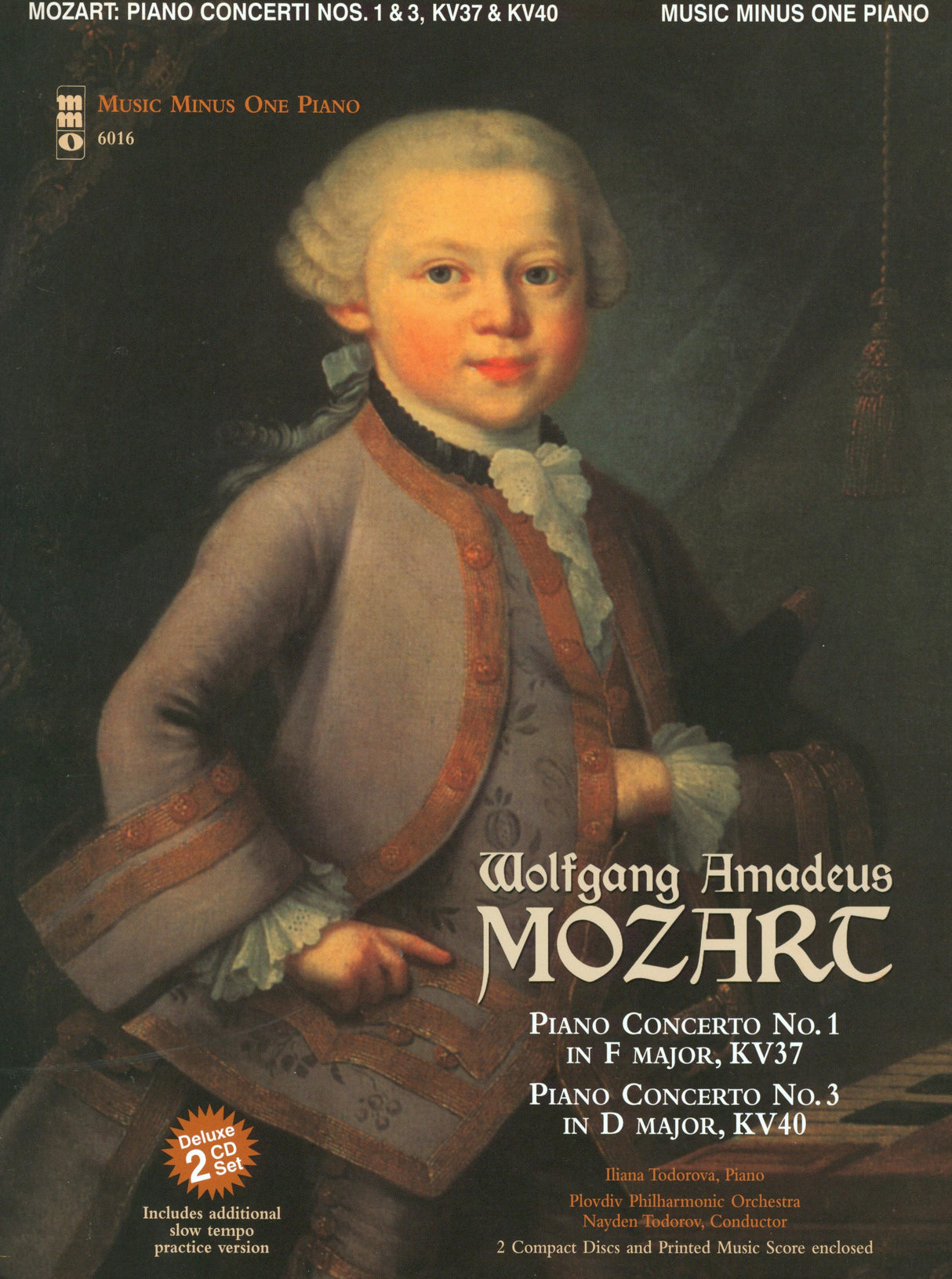 Mozart: Piano Concerto No. 1, K. 37 and Piano Concerto No. 3, K. 40