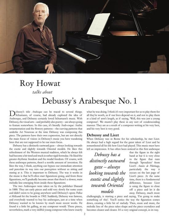 Debussy: Arabesque No. 1