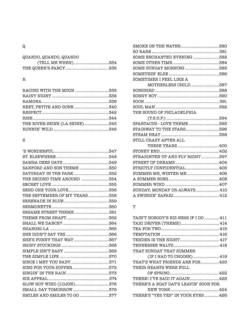 The Real Book – Volume 6