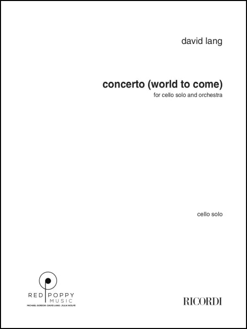 Lang: concerto (world to come)