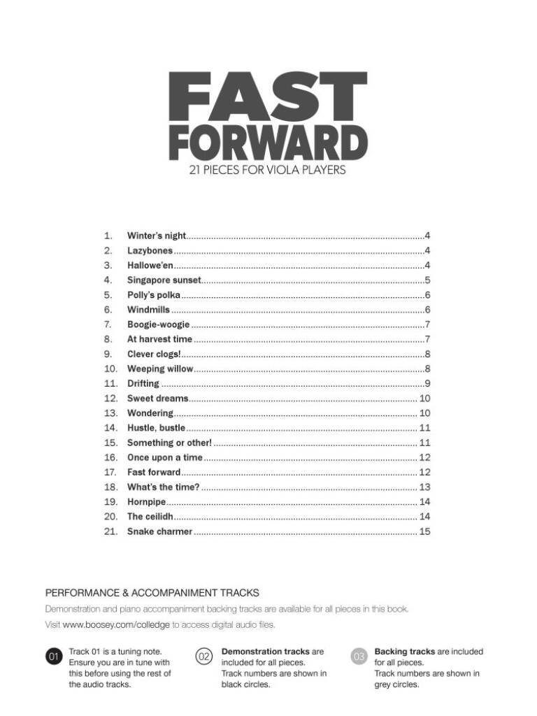 Fast Forward - Viola