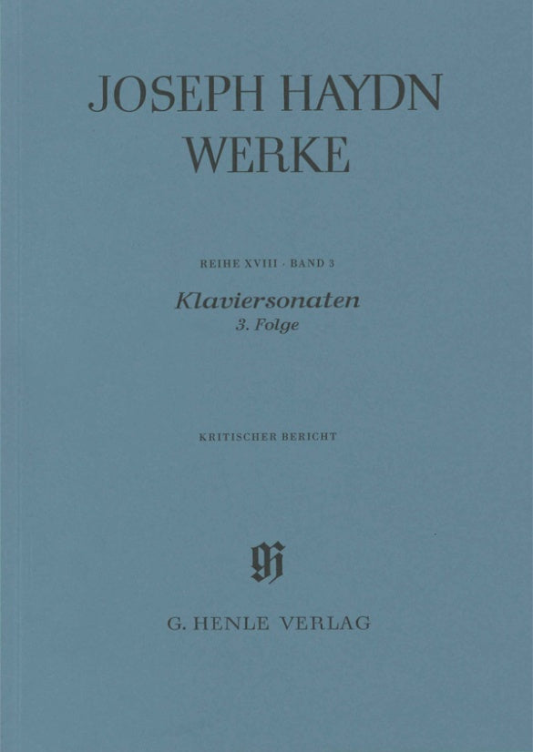 Haydn: Piano Sonatas - Volume 3