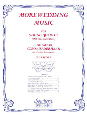 More Wedding Music for String Quartet