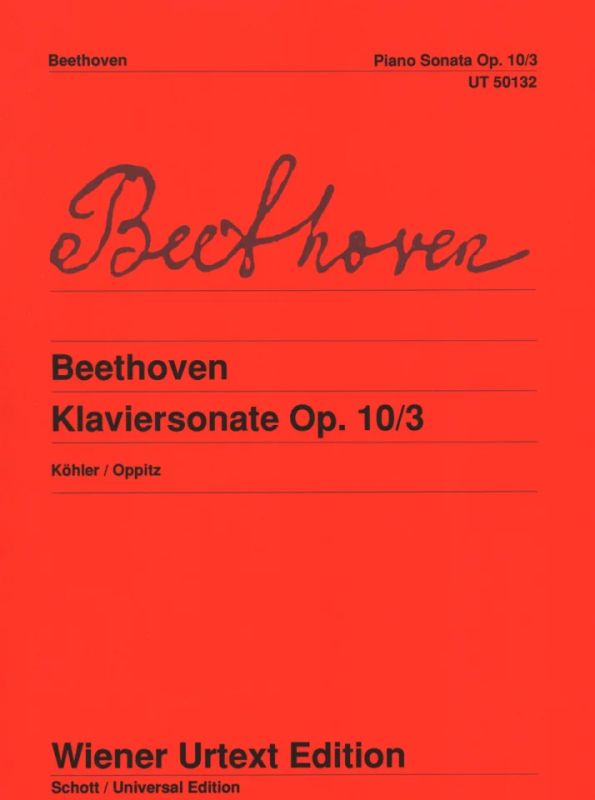 Beethoven: Piano Sonata No. 7 in D Major, Op. 10, No. 3