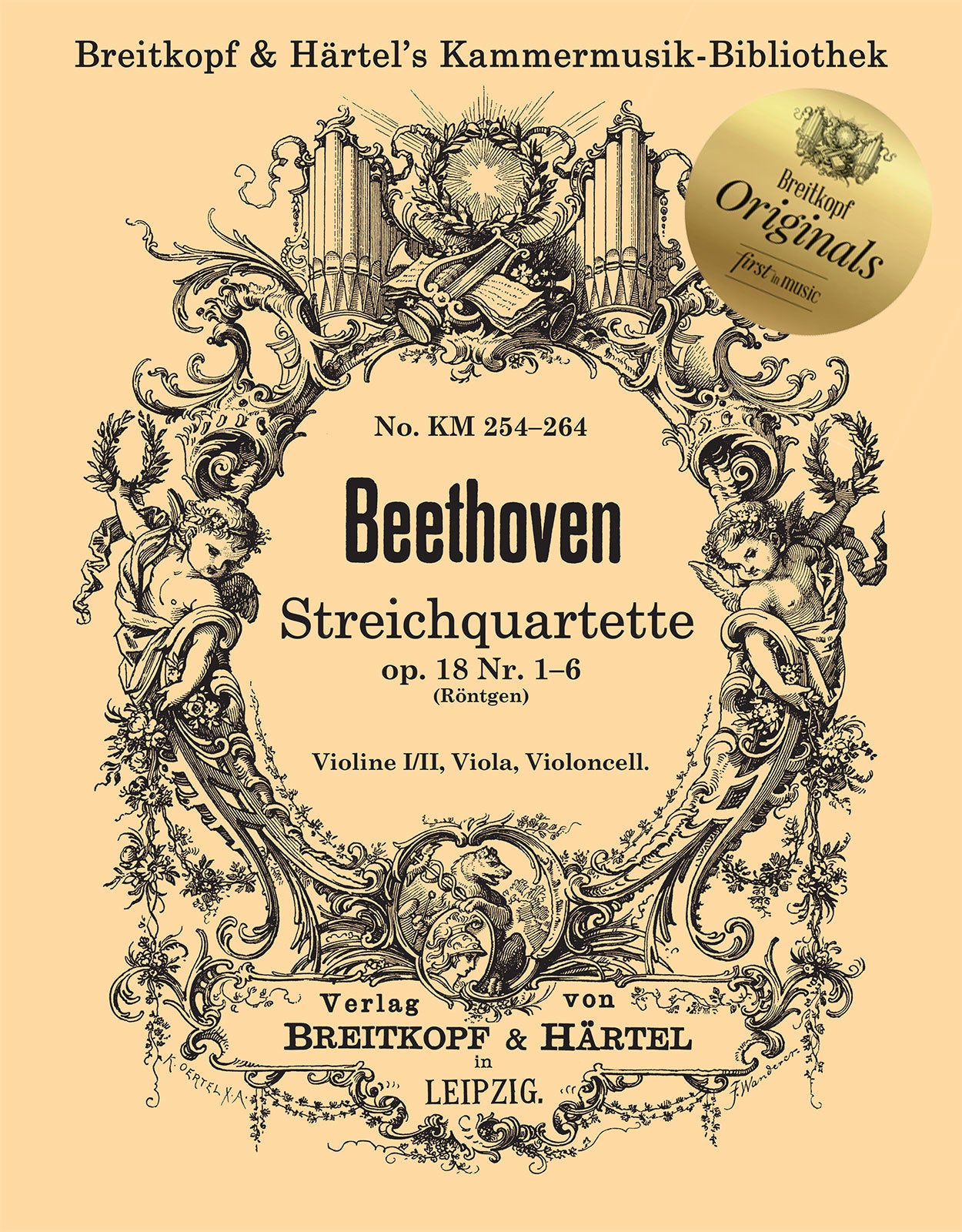 Beethoven: String Quartets, Op. 18 – Ficks Music