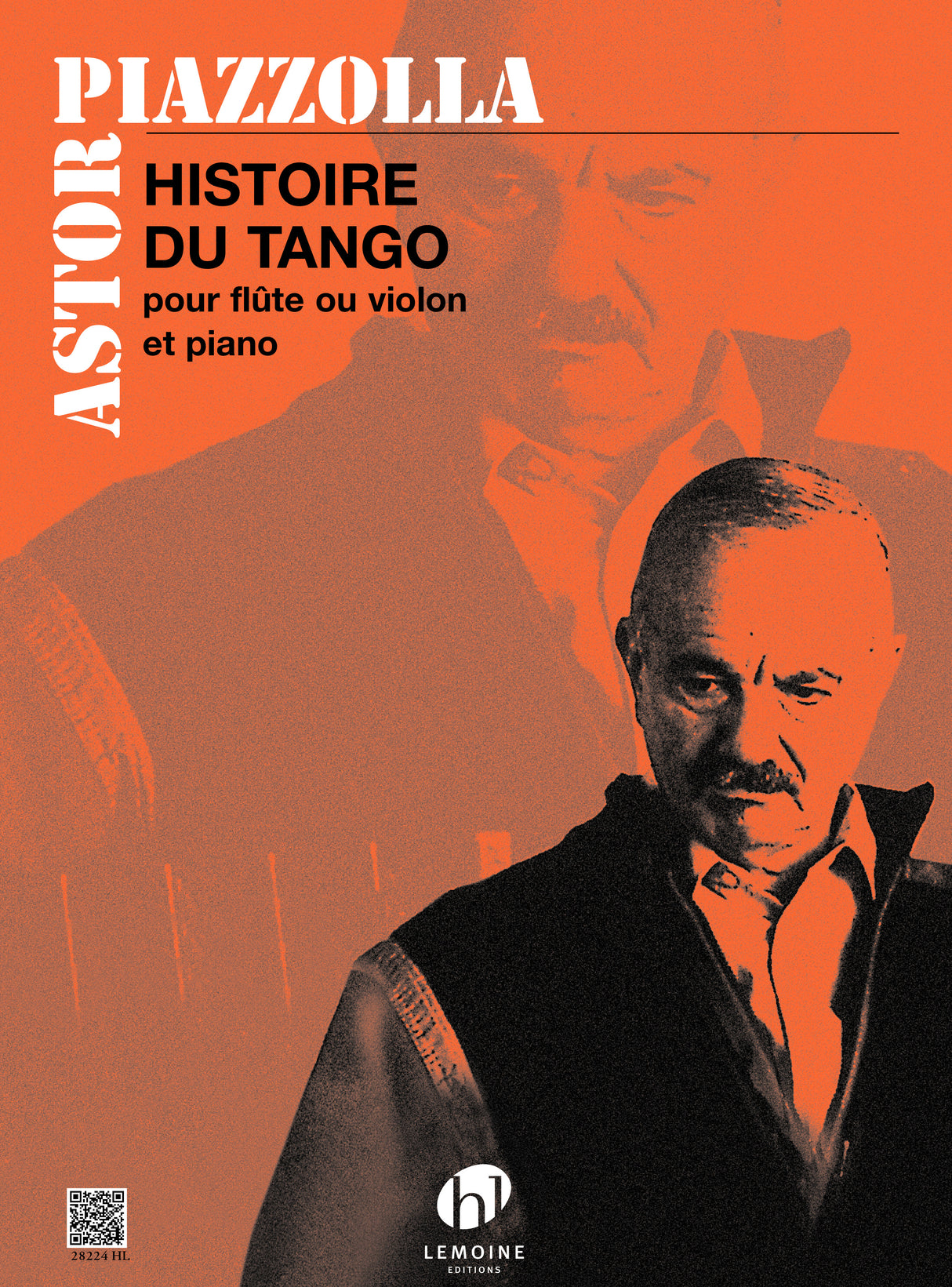 Piazzolla: Histoire du Tango (for flute/violin and piano)