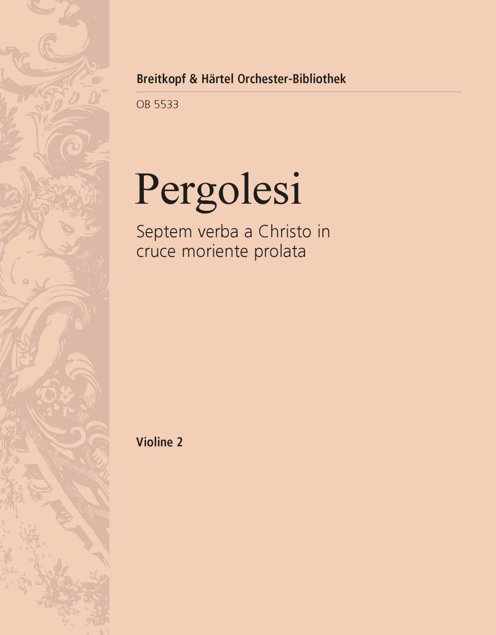Pergolesi: Septem verba a Christo in cruce moriente prolata