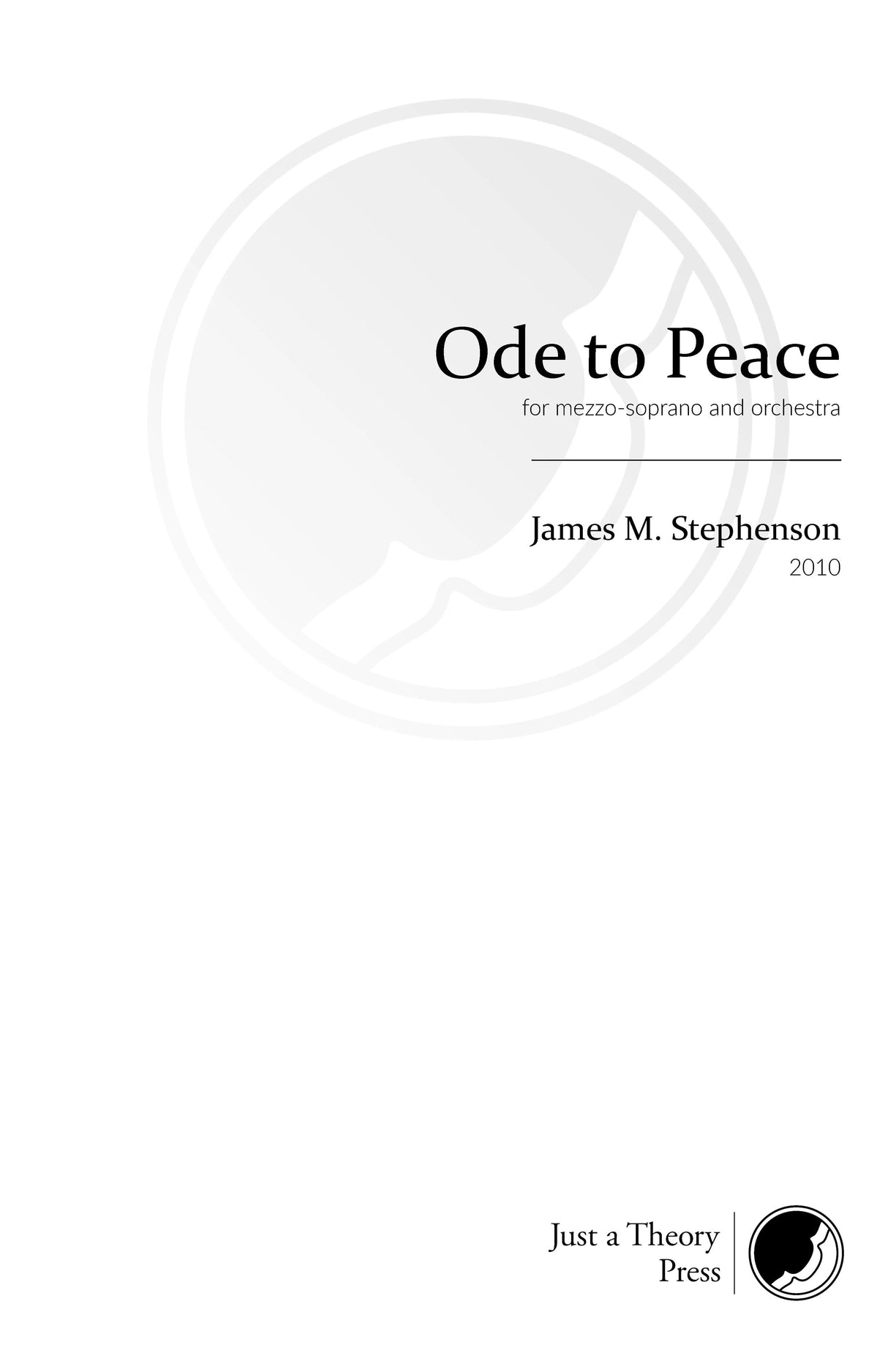 Stephenson: Ode to Peace