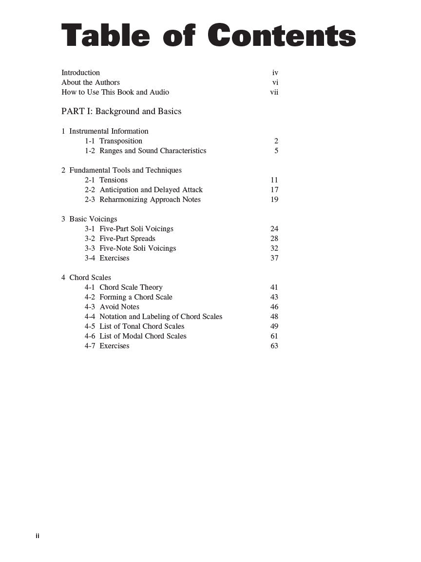 Modern Jazz Voicings