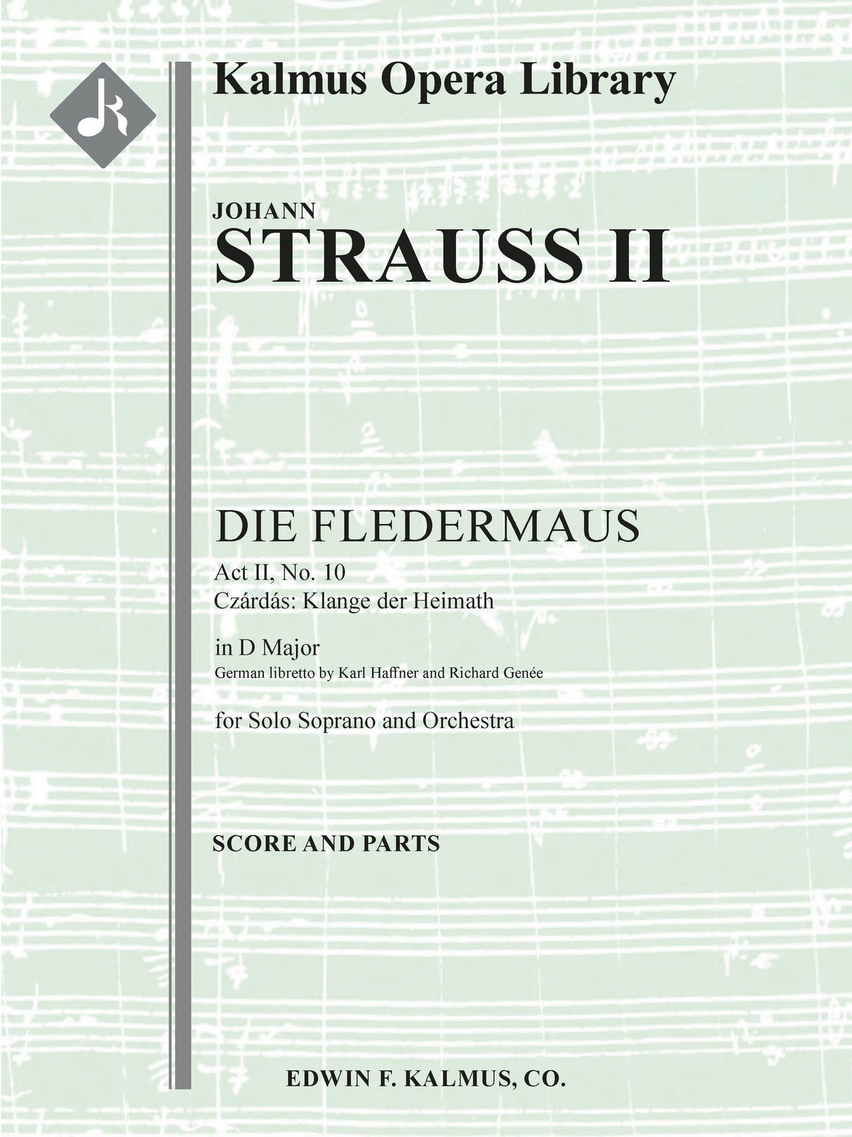 J. Strauss II: Klange der Heimath