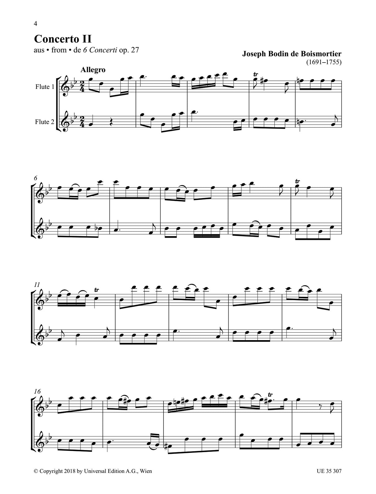 Curtain up! - Duets for 2 Flutes