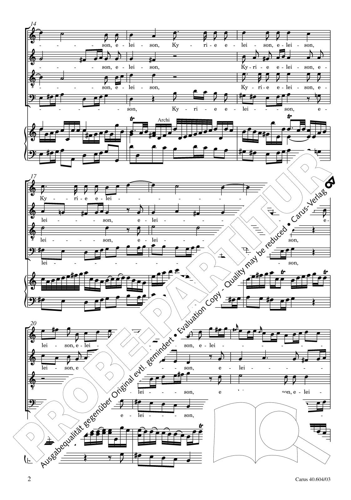 Haydn: Missa Cellensis in honorem BVM, Hob. XXII:5