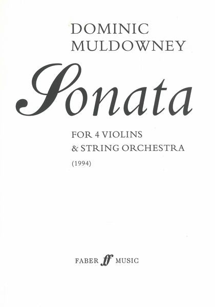 Muldowney: Sonata for 4 Violins