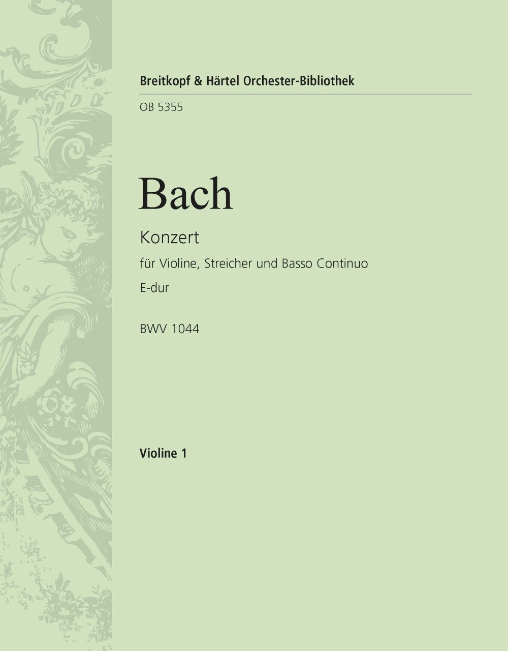 Bach: Violin Concerto in E Major, BWV 1042