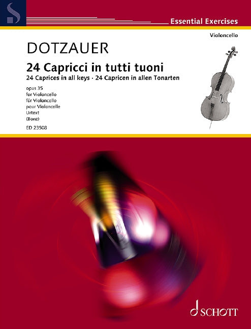 Dotzauer: 24 Caprices, Op. 35