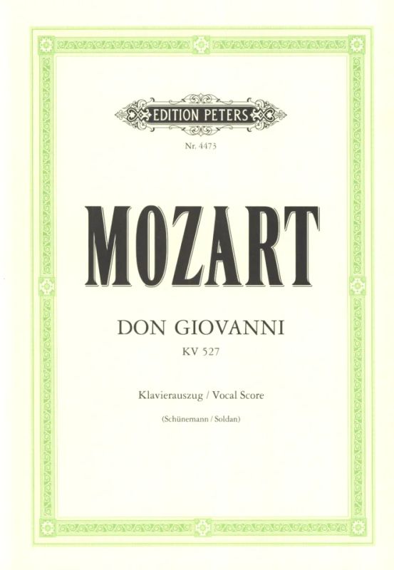 Mozart: Don Giovanni, K. 527