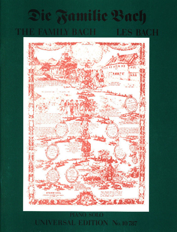 The Bach Family 1604-1845 for Piano