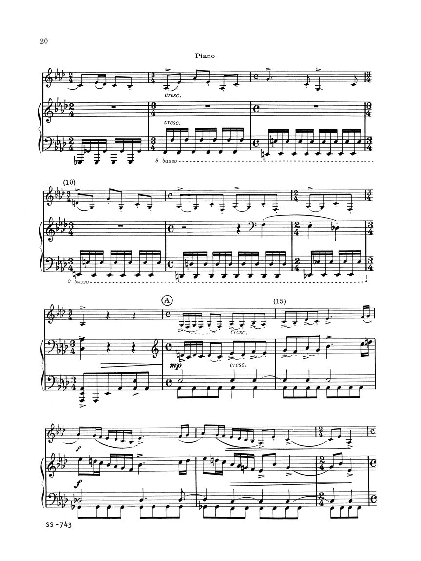 Lunde: Alto Saxophone Sonata