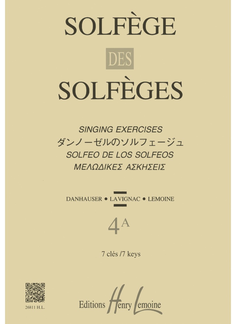 Solfège des Solfèges - Volume 4A