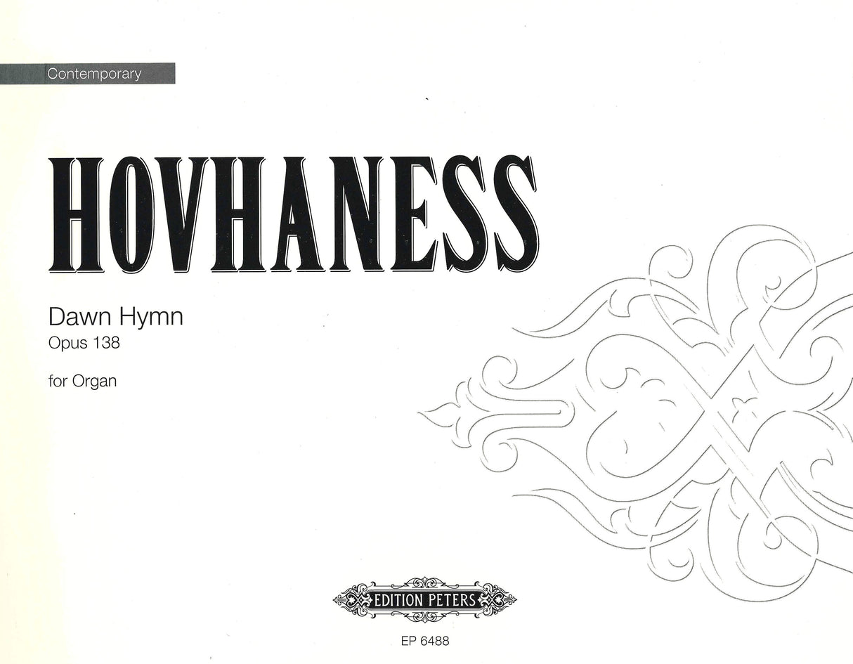 Hovhaness: Dawn Hymn, Op. 138