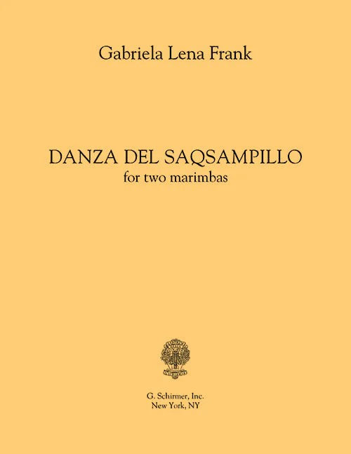 Frank: Danza de los Saqsampillos (Version for 2 Marimbas)