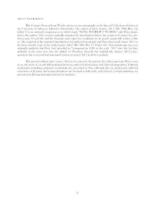 Price: Song Without Words in G Major