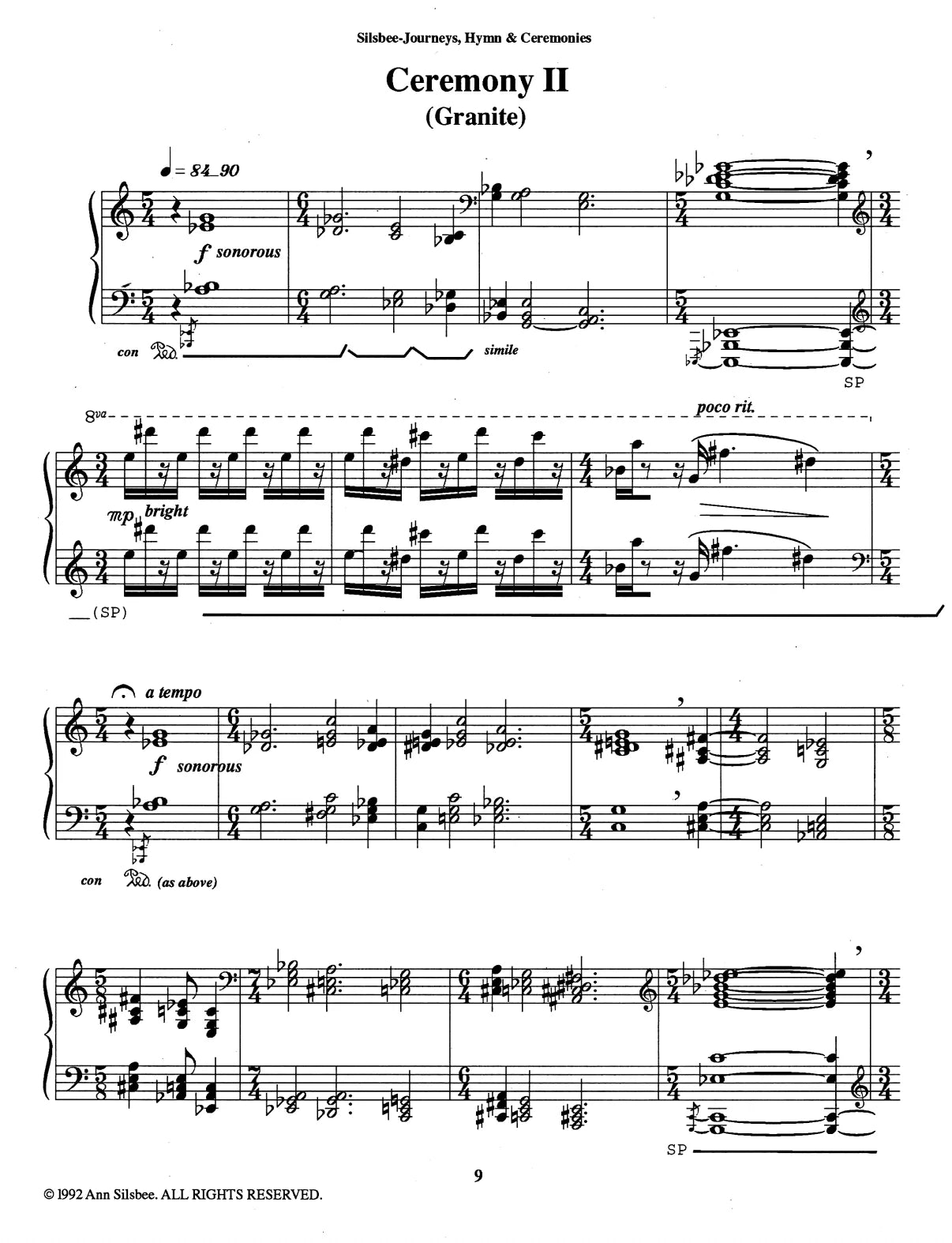 Silsbee: Journeys, Hymns, & Ceremonies