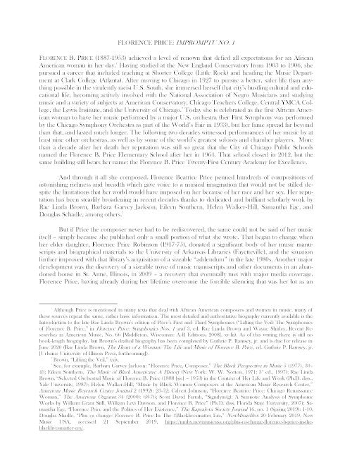 Price: Impromptu No. 1