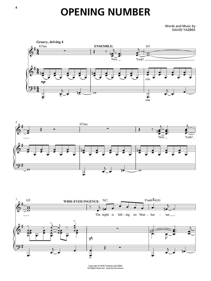 Tootsie - Vocal Selections