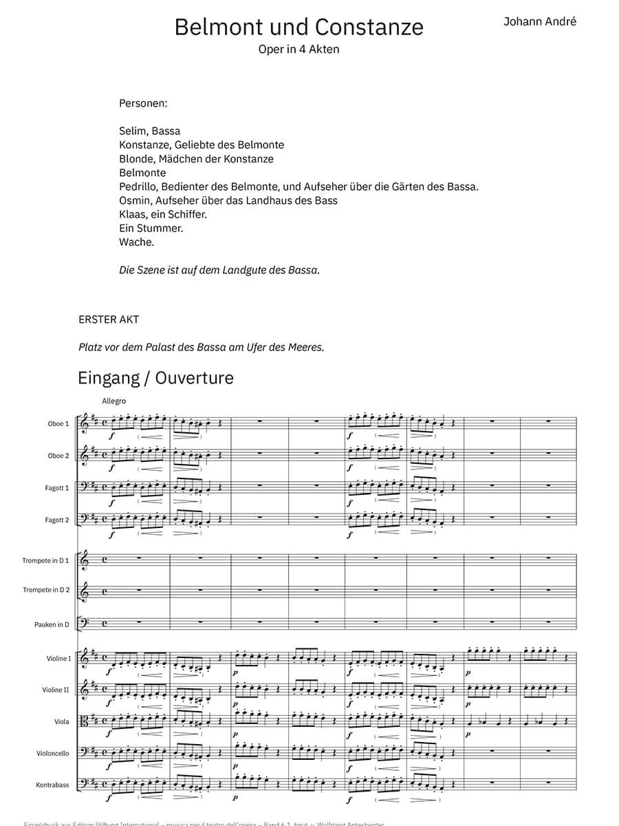 André: Die Entführung aus dem Serail