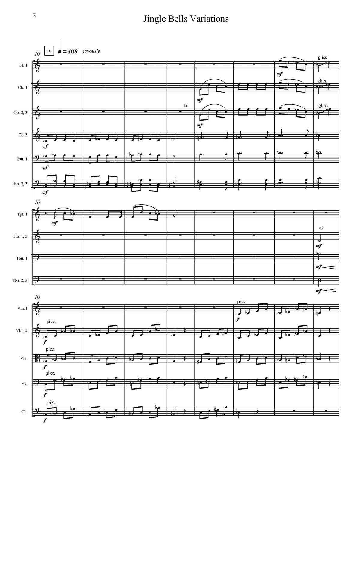 D. Richardson: Jingle Bells Variations