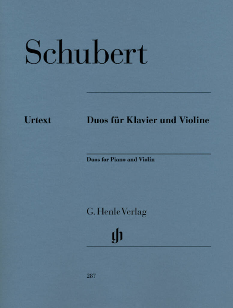 Schubert: Duos for Piano and Violin