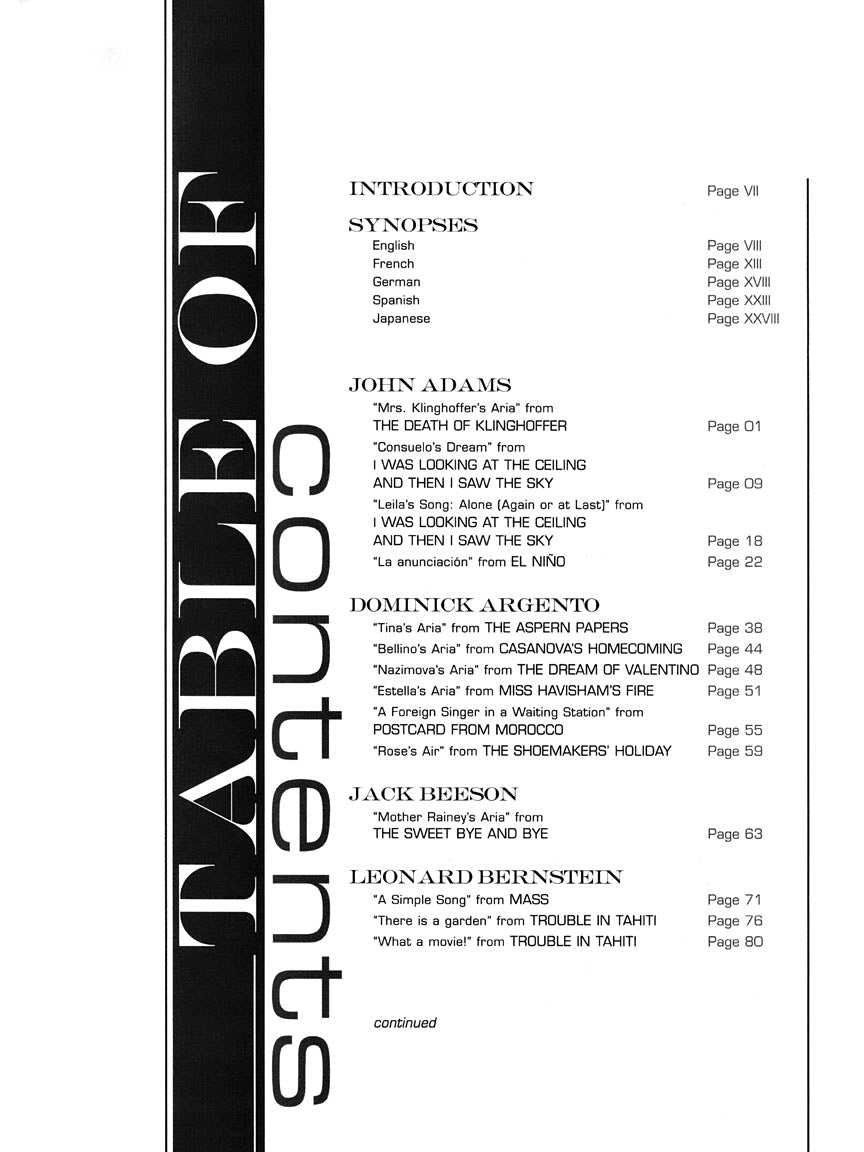 American Arias for Mezzo-Soprano